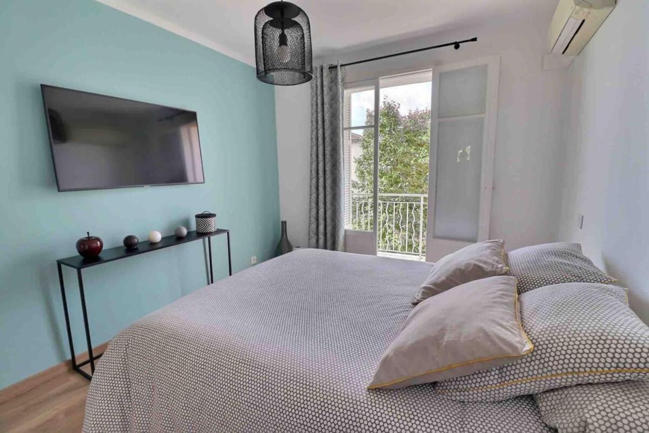 Charmant T2 Avec Balcon - Parking, Ac, Wifi Αζάτσιο Εξωτερικό φωτογραφία